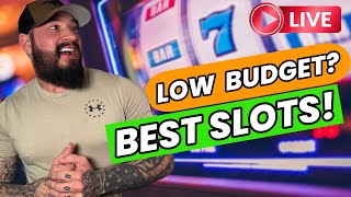 Best Slots for a Low Budget 🎰 LIVE STREAM plus QampA with a Slot Tech [upl. by Narmis424]