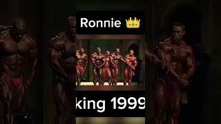 1999 king Ronnie Coleman 👑motivation fitness viralvideo [upl. by Adanar]