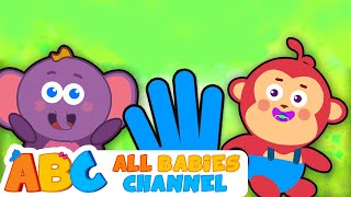 All Babies Channel  Animal Finger Family Songs Collection  Nursery Rhymes [upl. by Ahsieni936]