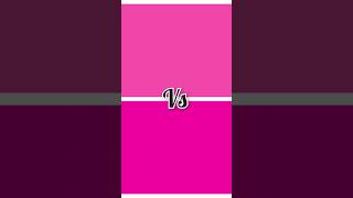 Pink vs dark pink viralvideo fashion chooseyourfavourite chooseyourstyle [upl. by Howlond]