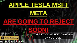 QQQ NASDAQ SP500 Are Going Too Reject Soon  apple msft Tesla google dry meta stock charts [upl. by Ofelia4]