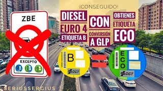 BOMBAZO Etiqueta ECO en Diesel EURO 4 EXCLUSIVA Conseguido Y EURO 5 [upl. by Golub]