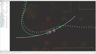 Comparing purepursuit and MPC for Autoware trajectory following [upl. by Ahtan]