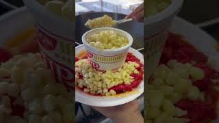 Maruchan con elote😳🤤🌽🌽 [upl. by Telford]