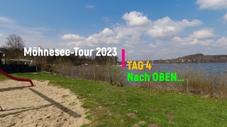 🥰Möhnesee  Tour 2023   TAG 4   Nach OBEN🥰 outdoormitolli wald waldbaden staumauer [upl. by Ogait]