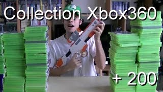 Ma collection de 200 jeux Xbox 360 ancienne vidéo [upl. by Aryc]