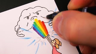 How I Made the Grumpy Cloud Flipbook [upl. by Kendall392]