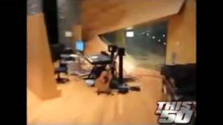 50 Cent In Studio With Dr Dre Eminem D12 50 Goes Thru Eminems RoomONE BIG SMALL WORLDTV [upl. by Eugirne]