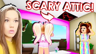 We Found A HUGE Secret In The ATTIC in BROOKHAVEN with IAMSANNA Roblox [upl. by Herring801]