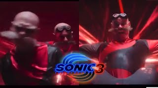 Sonic Movie 3 Jim Carrey Eggman amp Gerald Robotnik Dancing Scene With Classic Sonic Music [upl. by Ennasirk]