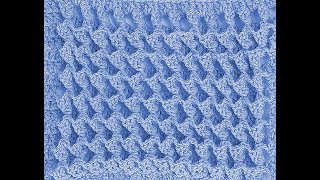 Crochet 3D stitch [upl. by Ahearn]