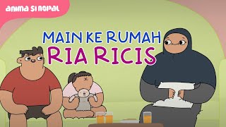 Main Ke Rumah Ria Ricis Sambil Bawa Boneka Terkutuk  Kartun Lucu [upl. by Brennan]