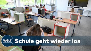 SCHULEN UND HYGIENE Lehrer haben Angst vor dem Unterricht [upl. by Airekahs808]