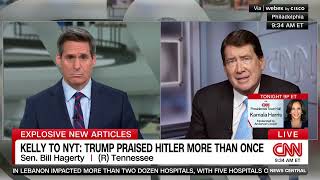 Thats demonstrably false CNN host shuts down Trump ambassador on expresidents record [upl. by Janelle331]