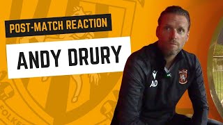 Reaction  Andy Drury  Whitstable Town 04 Folkestone Invicta  PreSeason Friendly [upl. by Malet]