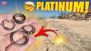 I Found PLATINUM Metal Detecting a Beach NOBODY Wanted to Hunt • Roadtrip Day 10 [upl. by Moreno]