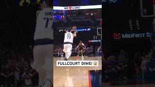 INSANE alleyoop from Luka Doncic to Jones Jr 🔥 😱  Shorts [upl. by Htims]