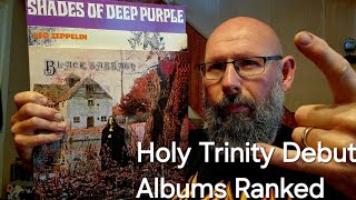 Black Sabbath Deep Purple Led Zeppelin Holy Trinity Debut Albums Ranked [upl. by Beeck]