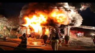 Swarthmore PA 514 Yale Ave Countryside Market 2nd Alarm 12 24 2011avi [upl. by Einapets]