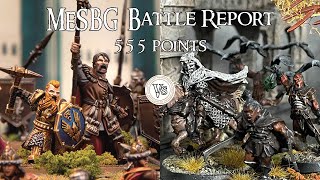 MESBG Battle Report  Isengard Vs Defenders of Erebor  555 points [upl. by Amarillis434]