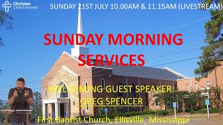 Sunday Morning Service 21st July 2024  1115am [upl. by Felicidad52]