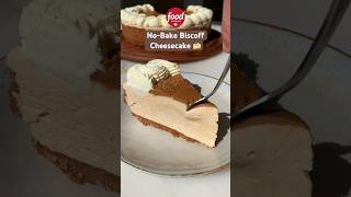 This NoBake Biscoff Cheesecake is our new Sweet Obsession 🍰 biscoff [upl. by Oznohpla]