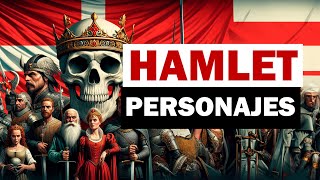 Análisis en profundidad de los personajes del libro HAMLET de William Shakespeare 🥸 [upl. by Whit323]