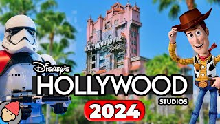 Disneys Hollywood Studios Rides amp Attractions 2024  Walt Disney World [upl. by Weikert994]