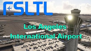 Los Angeles International Live Traffic  Microsoft Flight Simulator 2020  FSLTL [upl. by Maddy]