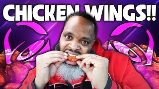 Taco Bell Crispy Chicken Wings Review [upl. by Olwen]