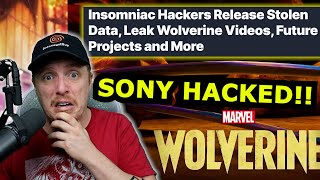 HUGE SONY HACK Insomniac LEAKS Wolverine Gameplay FUTURE GAMES and XBOX FEAR [upl. by Ecirum]