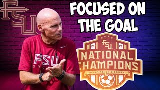 FSU READY to Make ANOTHER RUN  Brian Pensky Interview  Nole Soccer [upl. by Annwahs]