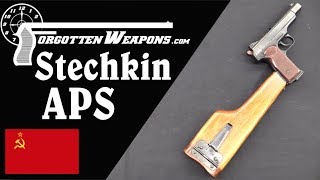 Stechkin APS The Soviet Machine Pistol [upl. by Schreck459]