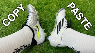 THEYRE EXACTLY THE SAME  Adidas Messi F50 Elite vs Nike Tiempo Legend 10 Elite [upl. by Atikir]