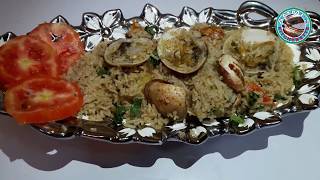 Clams recipe  clams pulav [upl. by Garrick]