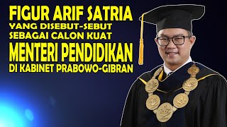 CALON KUAT MENTERI PENDIDIKAN KABINET PRABOWO GIBRAN [upl. by Ibmat102]