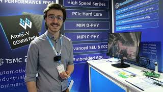 GOWIN MIPI Demo at Embedded World 2024 [upl. by Enelyw]