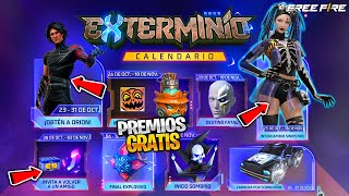 CALENDARIO DE EVENTOS DIA DE MUERTOS 2024 SKIN GRATIS INTERFAZ ESPECIAL amp MAS PREMIOS FREE FIRE [upl. by Xer170]