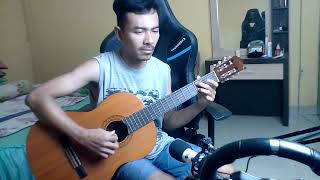 DISINI DIBATAS KOTA INI  TOMMY J PISA FINGERSTYLE GUITAR COVER [upl. by Syned]