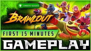 Brawlout  4K Gameplay First 15 Minutes  Xbox Series X [upl. by Iror]