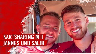 Kartsharing mit Salih Özcan und Jannes Horn  1 FC Köln  EFFZEH  AMA [upl. by Eliam]