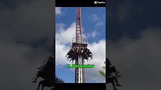 Top 10 Thorpe park rides [upl. by Lleznod]