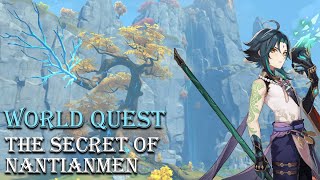 The Secret of Nantianmen Talk To Jiayi  Genshin Impact World Quest [upl. by Flora]