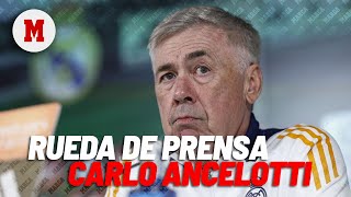 EN DIRECTO I Rueda de prensa de Carlo Ancelotti [upl. by Aridatha]