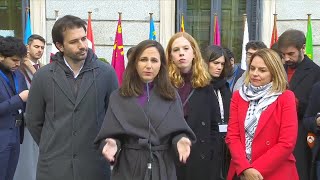 Belarra quotPodemos ha tomado una decisión difícil pero imprescindible para cumplir con el mandatoquot [upl. by Bear146]