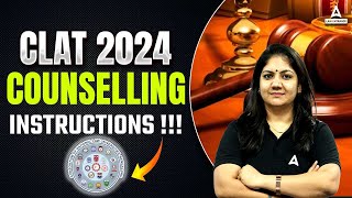 CLAT 2024 Counseling Process Explained📃  CLAT Allotment List 2024  CLAT 2024 Admission [upl. by Aisatsan]