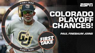 Stephen A BELIEVES Deion Sanders is Coach of the Year 🔥 Can Colorado make the CFP 👀  First Take [upl. by Kippar333]