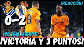 REACCIÓN DE KYLIAN MBAPPE POST REAL SOCIEDAD 02 REAL MADRID LALIGA [upl. by Edna757]