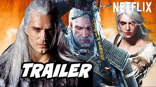 The Witcher Trailer Episode 1 Scene and Easter Eggs  Witcher Netflix Breakdown [upl. by Atinrahs]