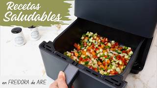 🌟 Recetas FÁCILES y SALUDABLES en Freidora de Aire 🥑 [upl. by Ginder]